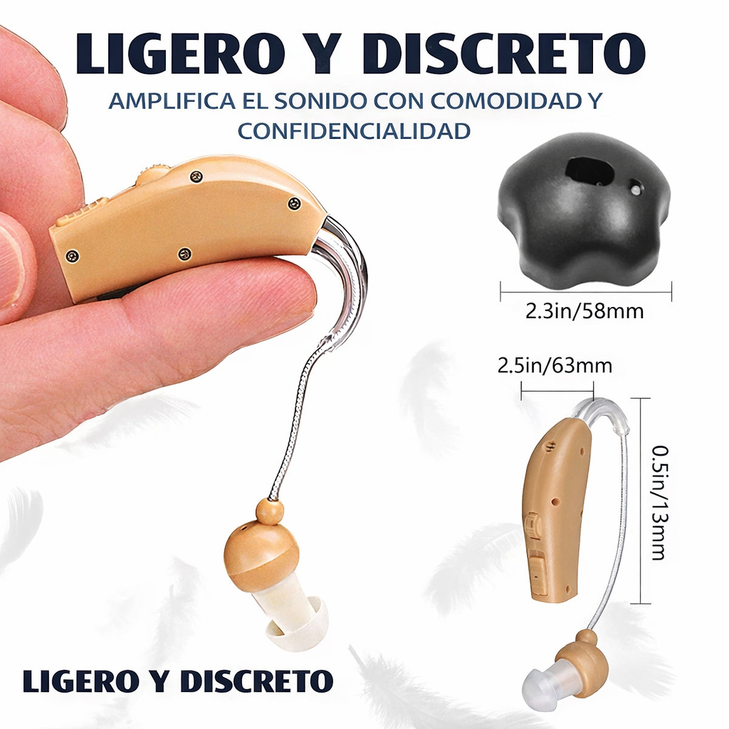 🎧✨ Audífono Recargable – Escucha Claro, Vive Mejor