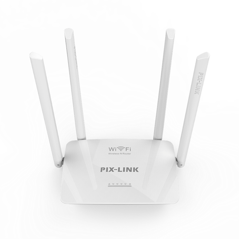 Router repetidor Extensor Pixlink de señal WiFi inalámbrico 4 antenas