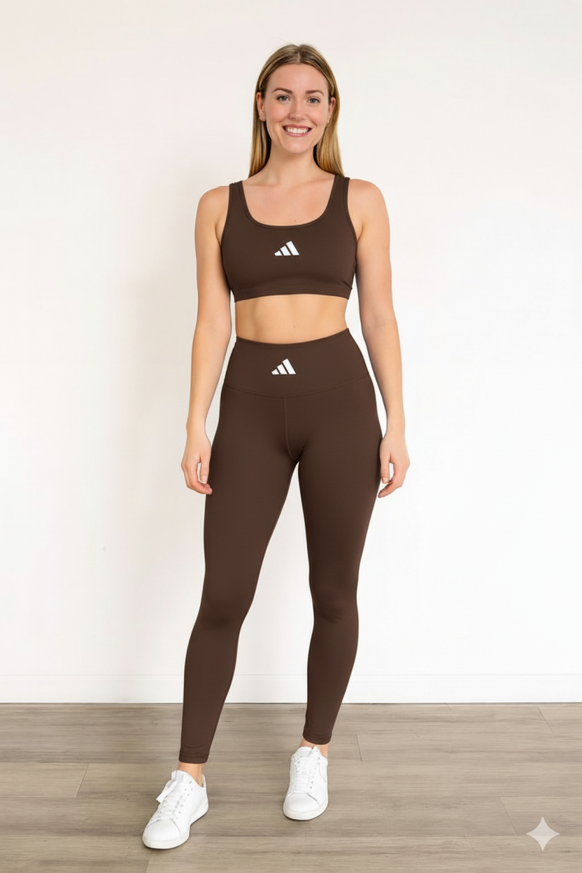 Conjunto Deportivo Elástico y Moldeador Adidas🌟