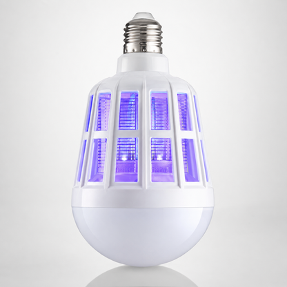 🦟💡 ¡Bombillo LED Mata Zancudos 2 en 1: Ilumina tu hogar y elimina insectos al instante! ✨