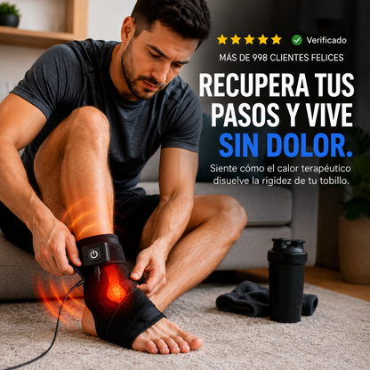 🔥 Tobillera Térmica USB 👣 Alivio y Soporte para tu Tobillo en Minutos