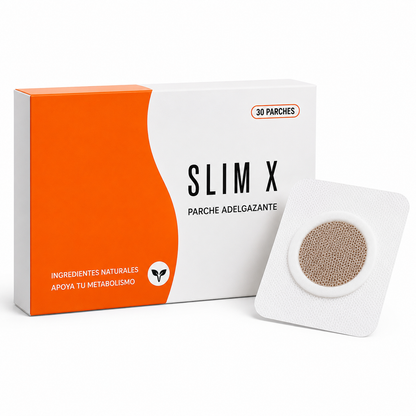 Tu Aliado para una Figura Más Ligera ✨🌿 Parches Adelgazantes Slim X | 30 Parches 🌿