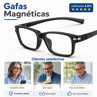👓✨ Gafas Magnéticas: Comodidad y Visión de Cerca en Segundos 🧲📖