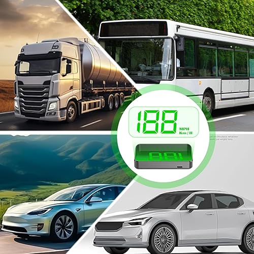 🚗✨ Proyector de Velocímetro para Parabrisas