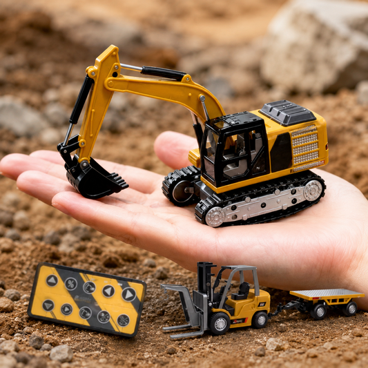 🚜 ¡La colección de vehículos de construcción más realista! ⭐ 📏 Escala Realista 1:64