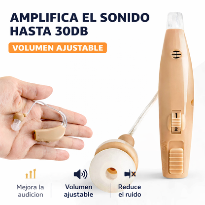 🎧✨ Audífono Recargable  – Escucha Claro, Vive Mejor