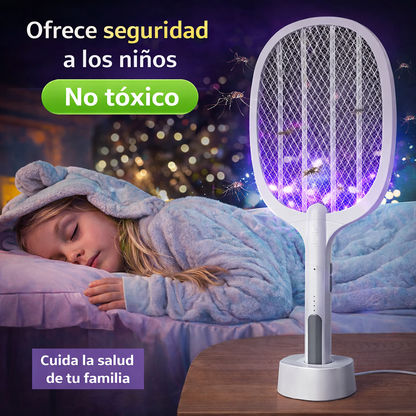 💪 Adiós Mosquitos Sin Químicos 🦟 ⚡ Raqueta Matamosquitos + Pago Contraentrega