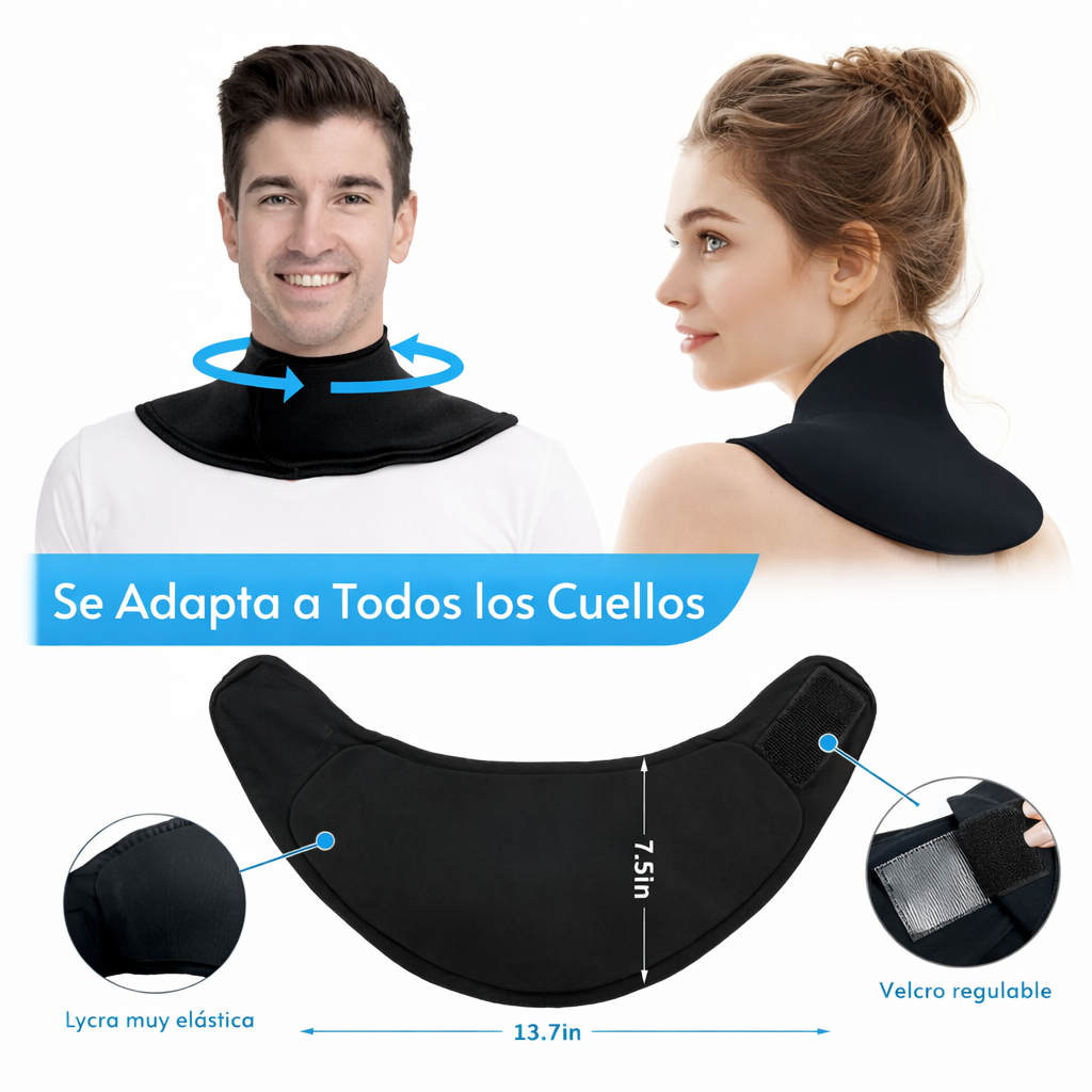 ❄️🔥 Compresa de Gel Terapéutica para Cuello